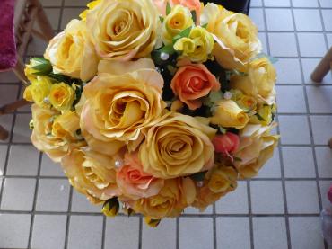 幸せのブーケできました。｜「フラワーショップ　すなた」　（大分県宇佐市の花キューピット加盟店 花屋）のブログ